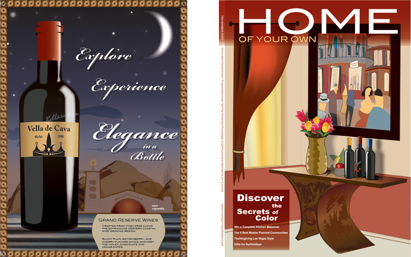 Custom Illustrator Drawings